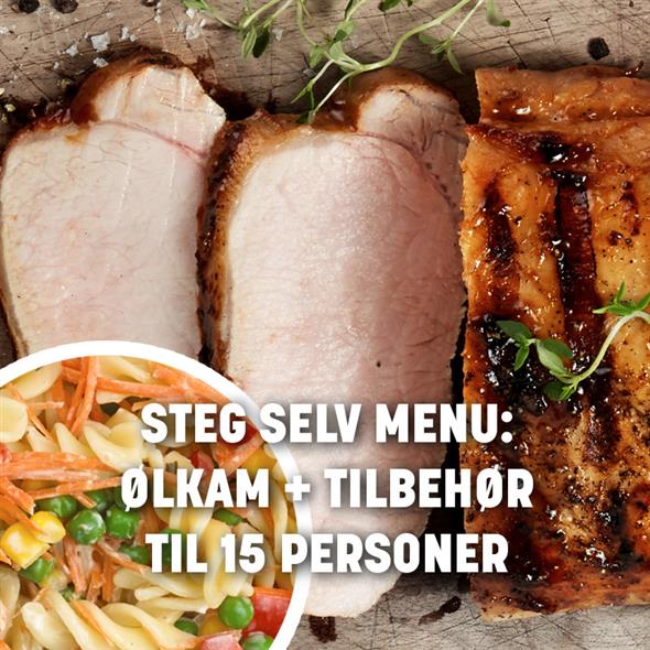 Steg selv menu til 15 personer